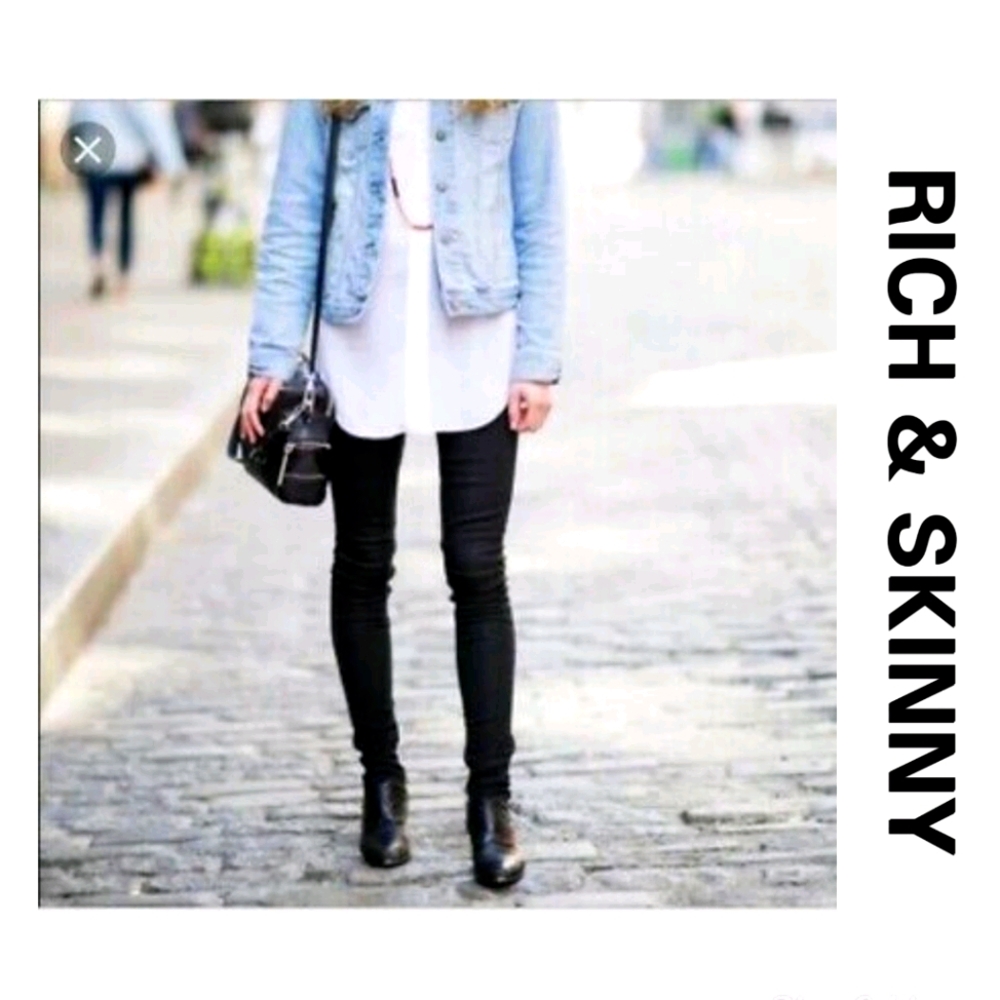 RICH & SKINNY black pants (size 30)